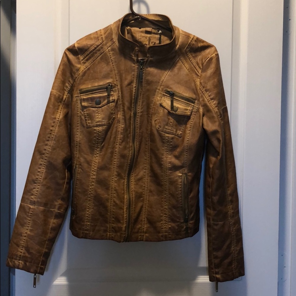 Leather jacket